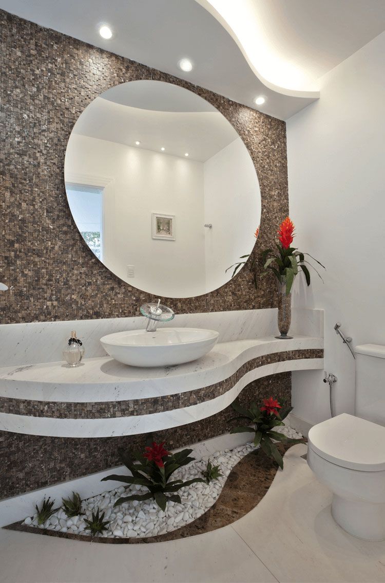 طراحی حمام روشویی13
